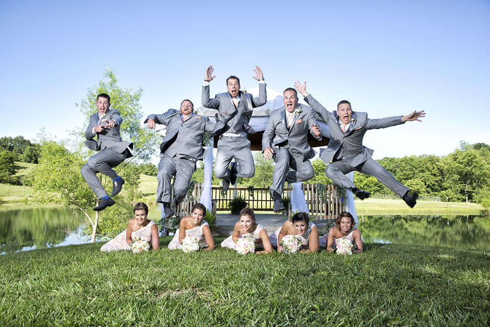 Group wedding photo in SW Florida