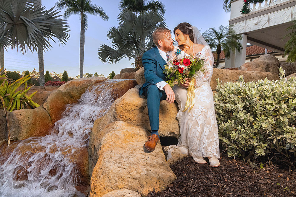 Outdoor wedding photography by Chris Kovaz