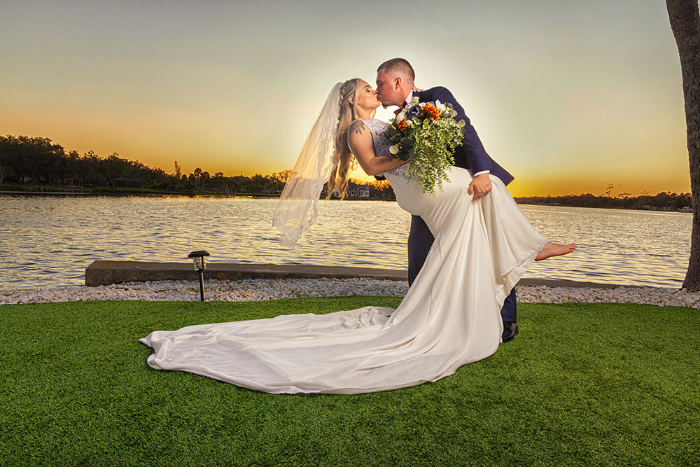 Wedding photography in SW Florida with flowers