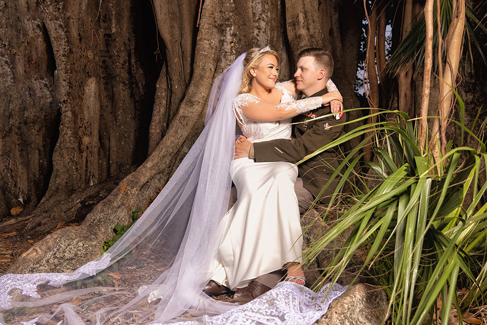 SW Florida woods wedding photos by Chris Kovaz